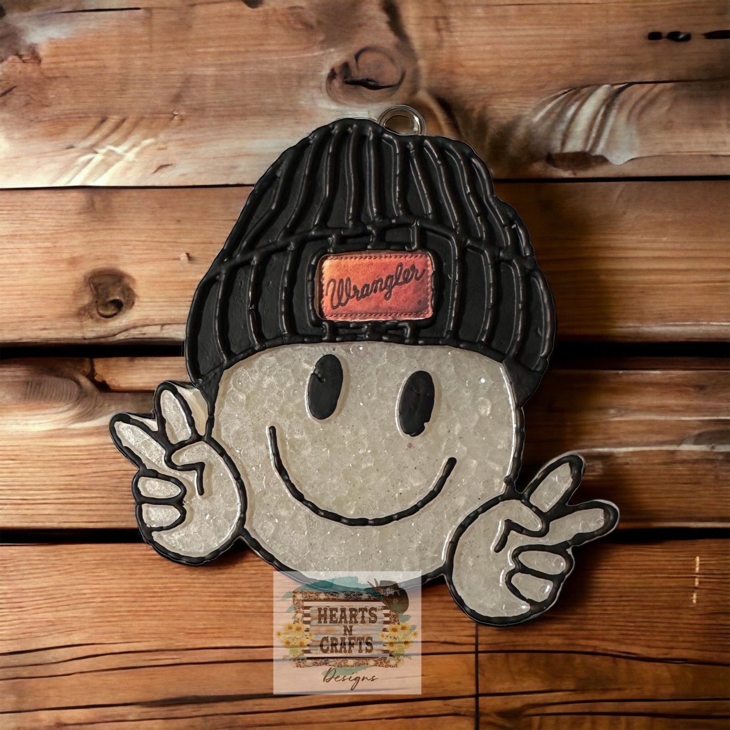 Smiley Beanie Car Freshie