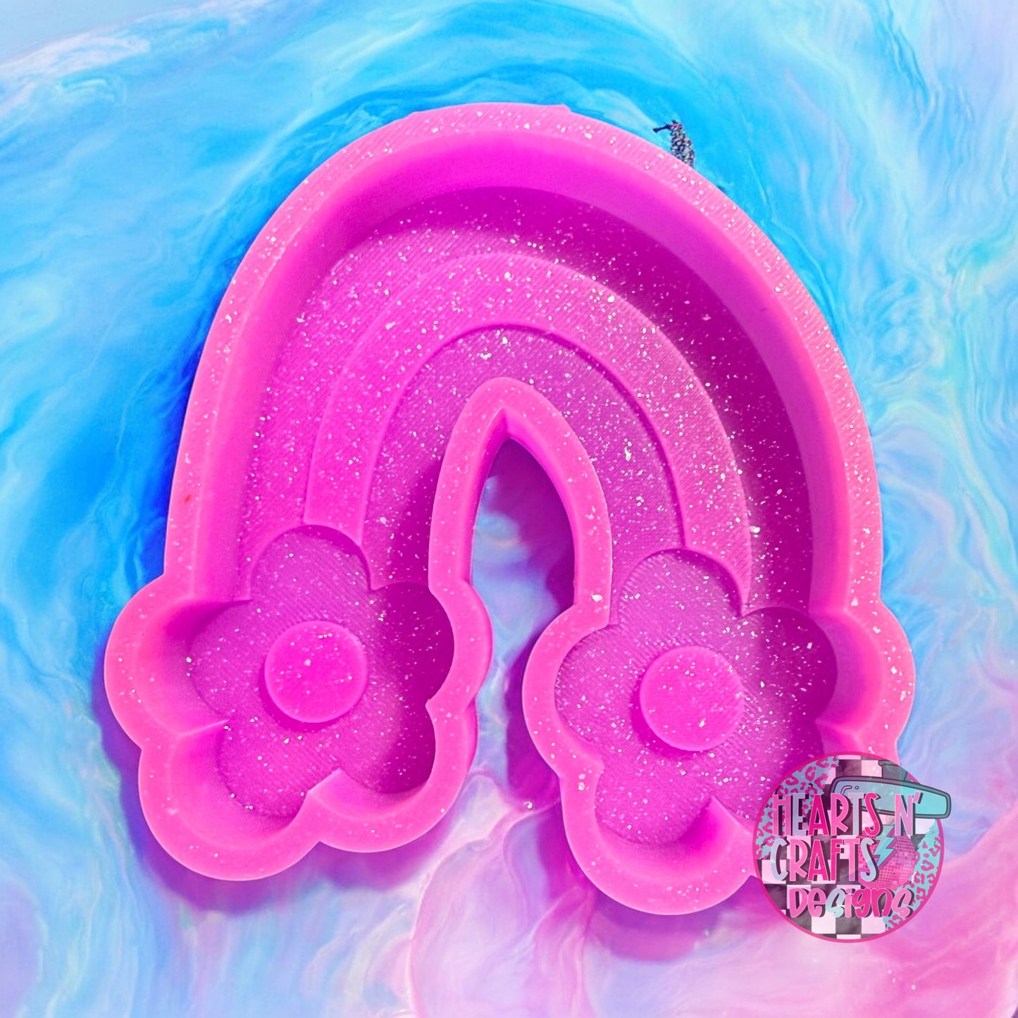 Floral Rainbow Silicone Mold