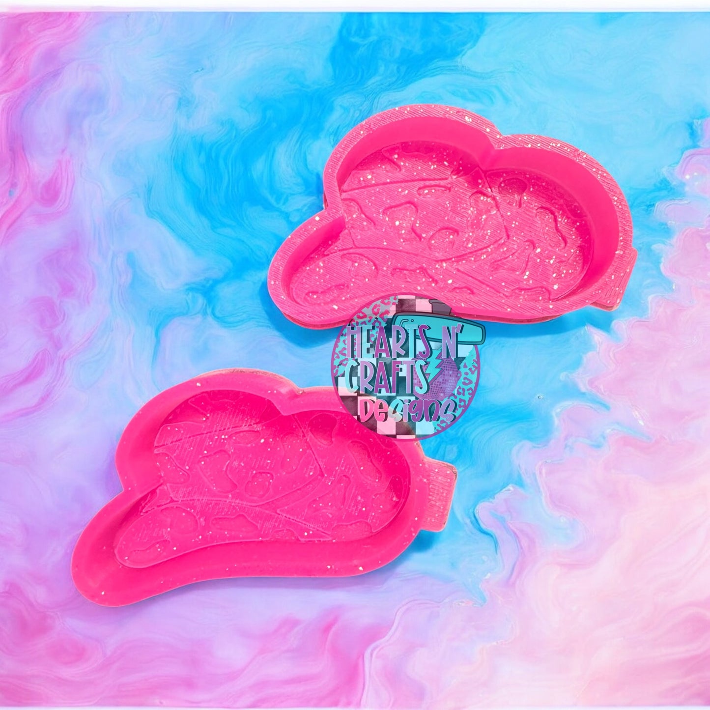 Cowgirl Hat Vent Clips Silicone Mold