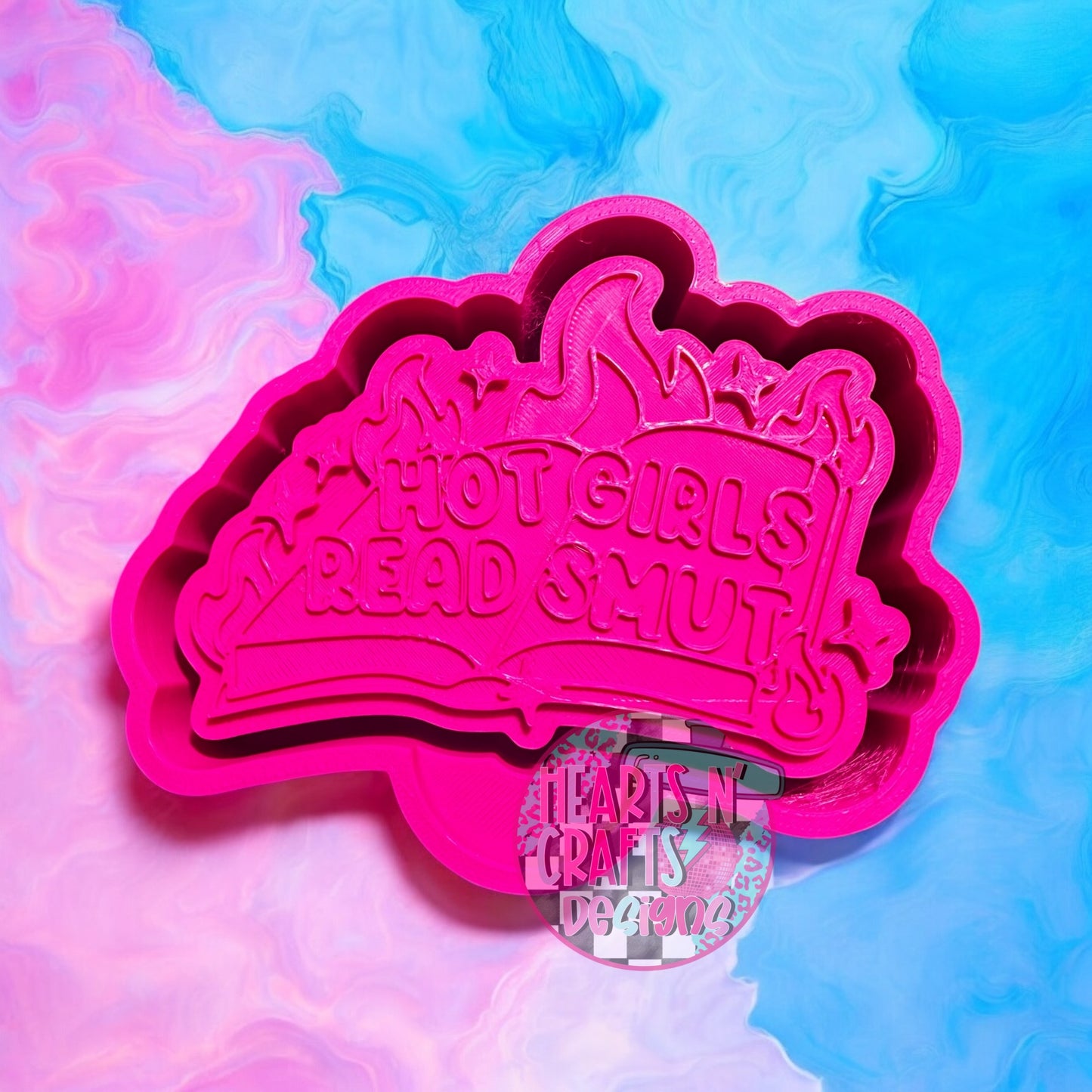 Hot Girls Read Smut Silicone Mold