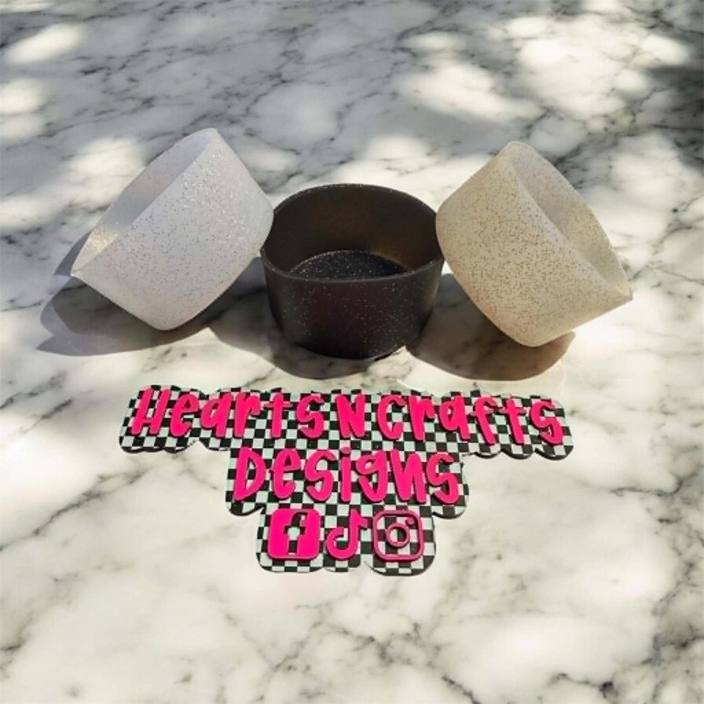 Glitter Silicone Tumbler Boot