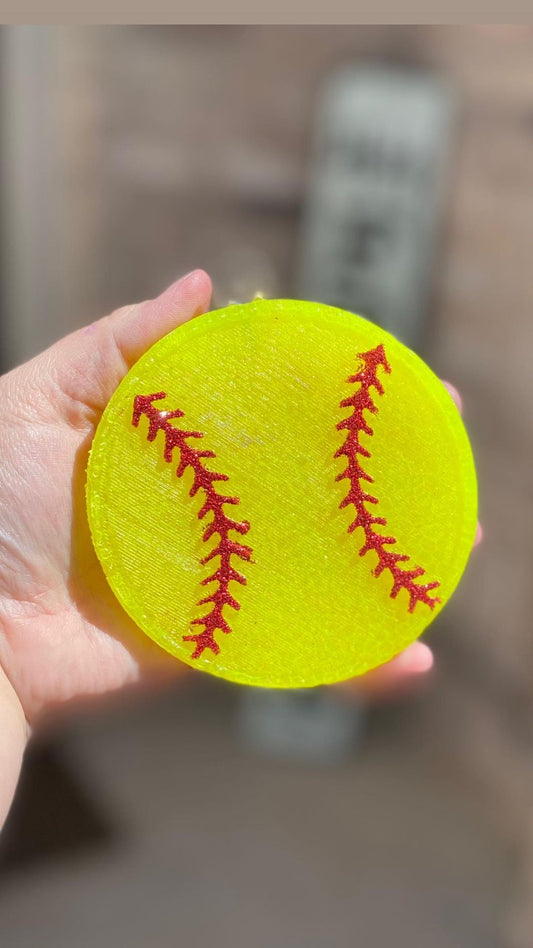 Softball Car Freshie