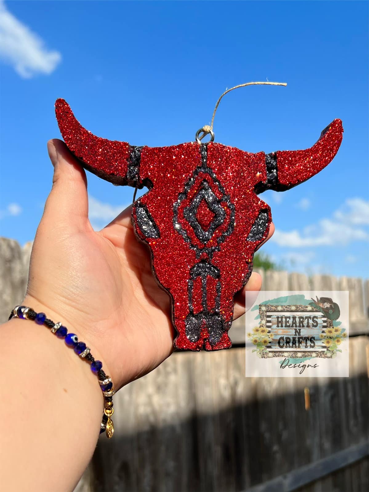 Aztec Bull Car Freshie