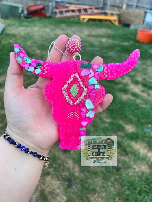 Aztec Bull Car Freshie
