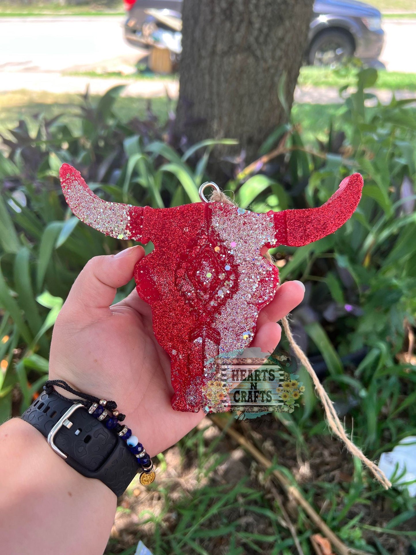 Aztec Bull Car Freshie
