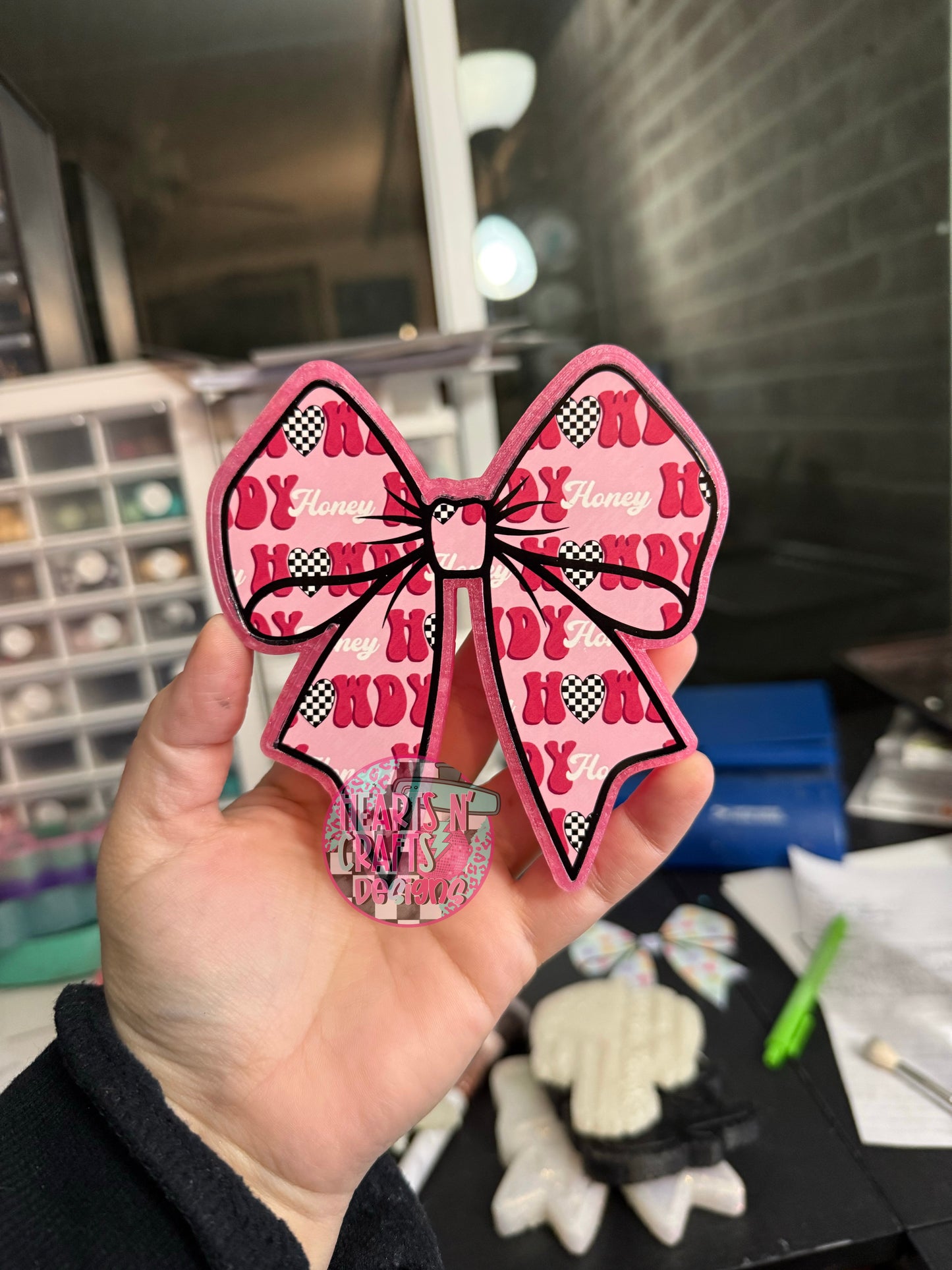 Plain Coquette Bow Silicone Mold