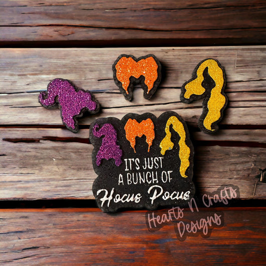 Sanderson Sisters - Hocus Pocus w/ Vent Clips Car Freshie Set