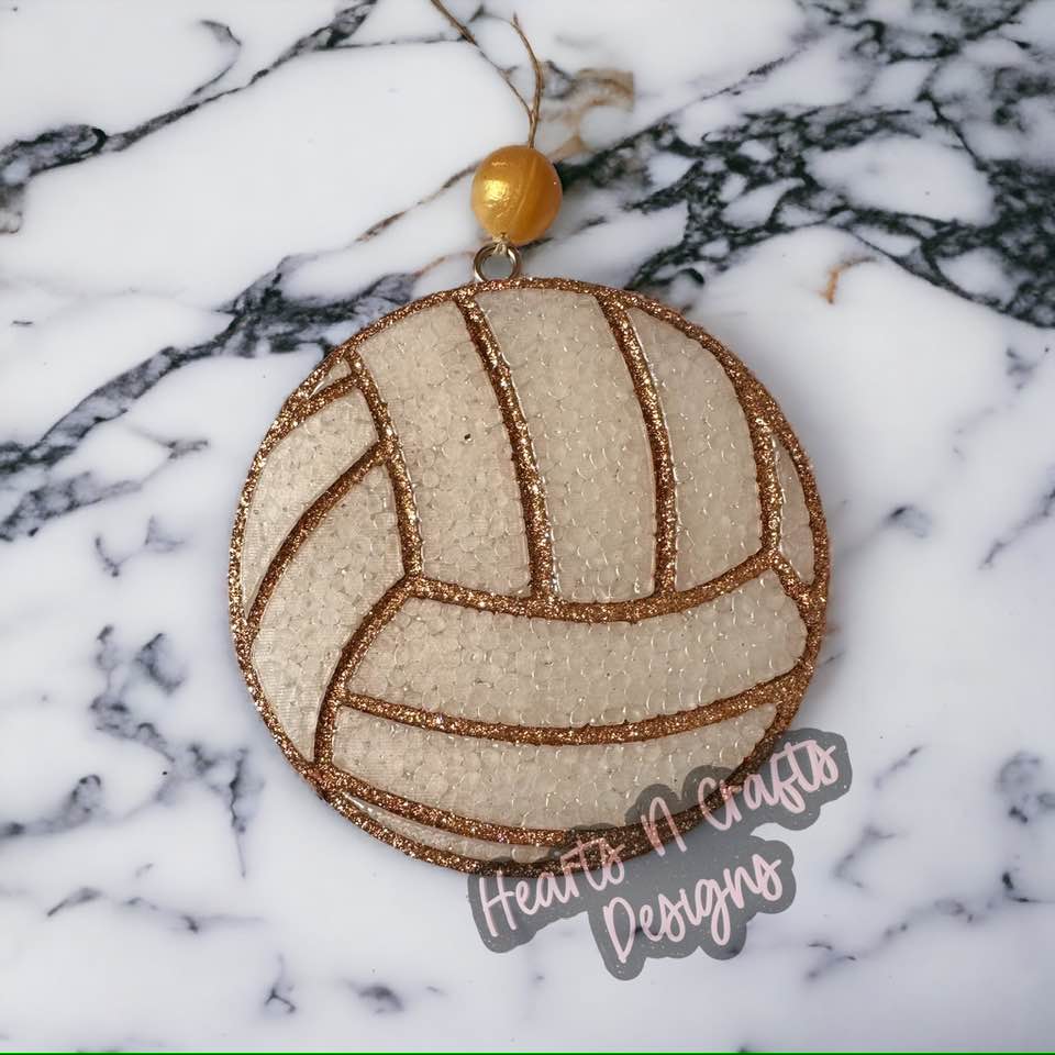 Volleyball Car Freshie