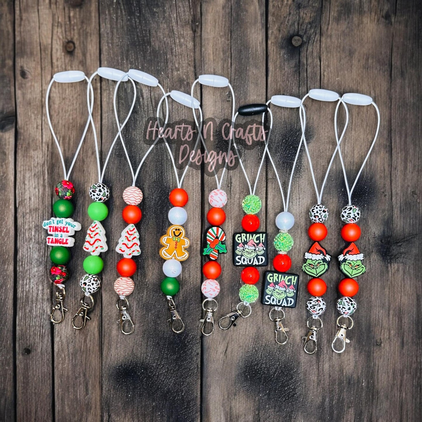 Christmas - Grinch - Holiday Car Freshie Hangers