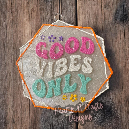 Good Vibes Only Car Freshie