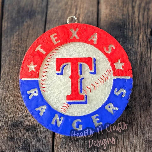 Texas Rangers Car Freshie