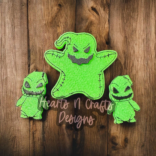 Oogie Boogie w/ Vent Clips Car Freshie Set