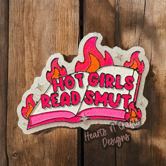 Hot Girls Read Smut Car Freshie