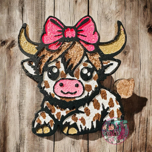 Highland Cow Cutie Car Freshie