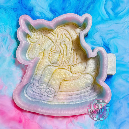 Ghost Face on Floaty Silicone Mold
