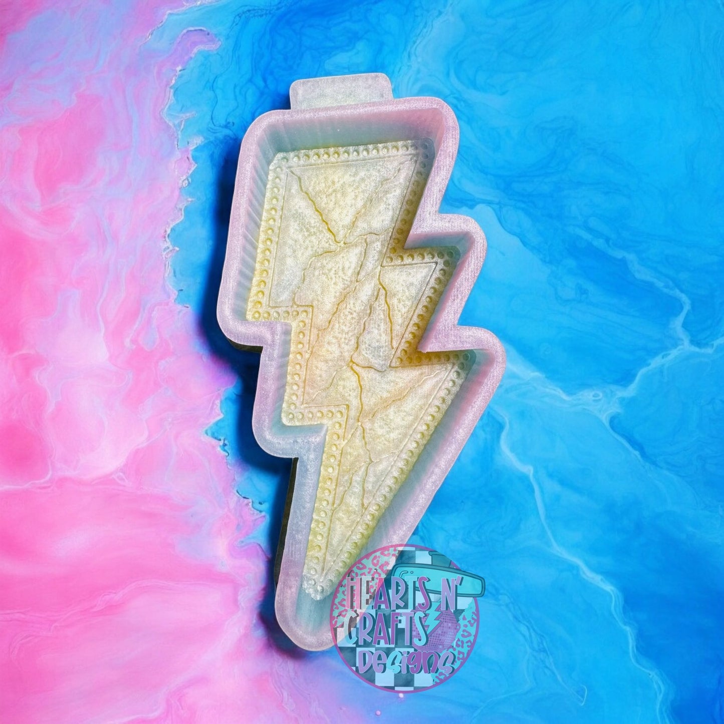 Lightening Bolt Silicone Mold