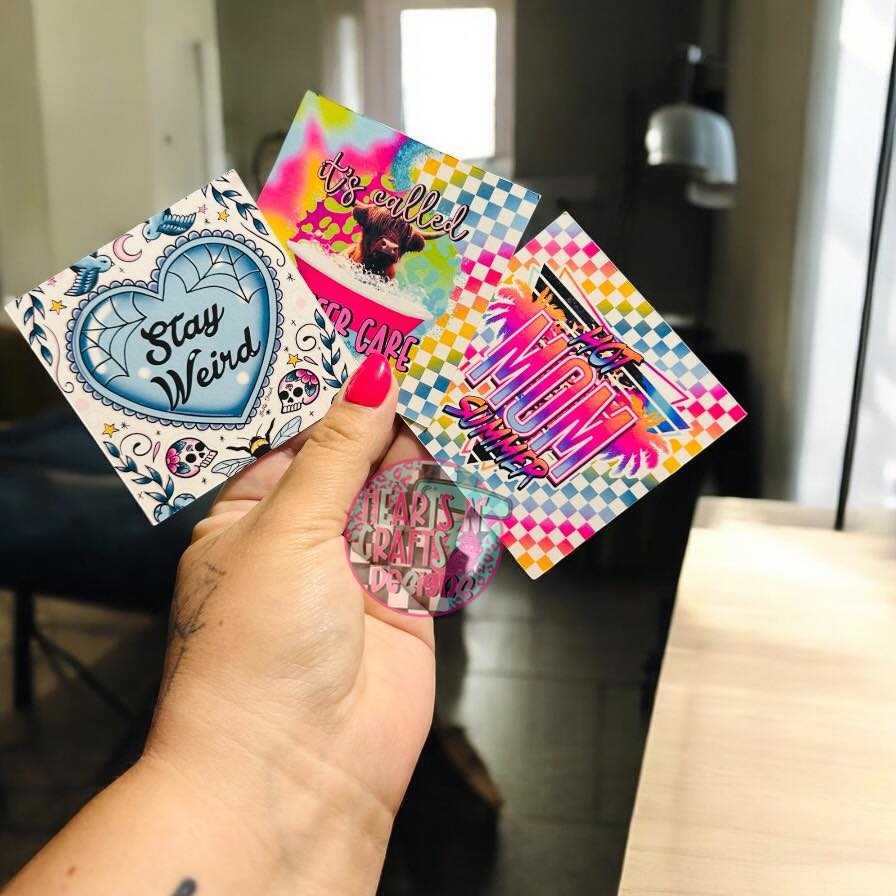 Custom Cardstock for Car Freshies