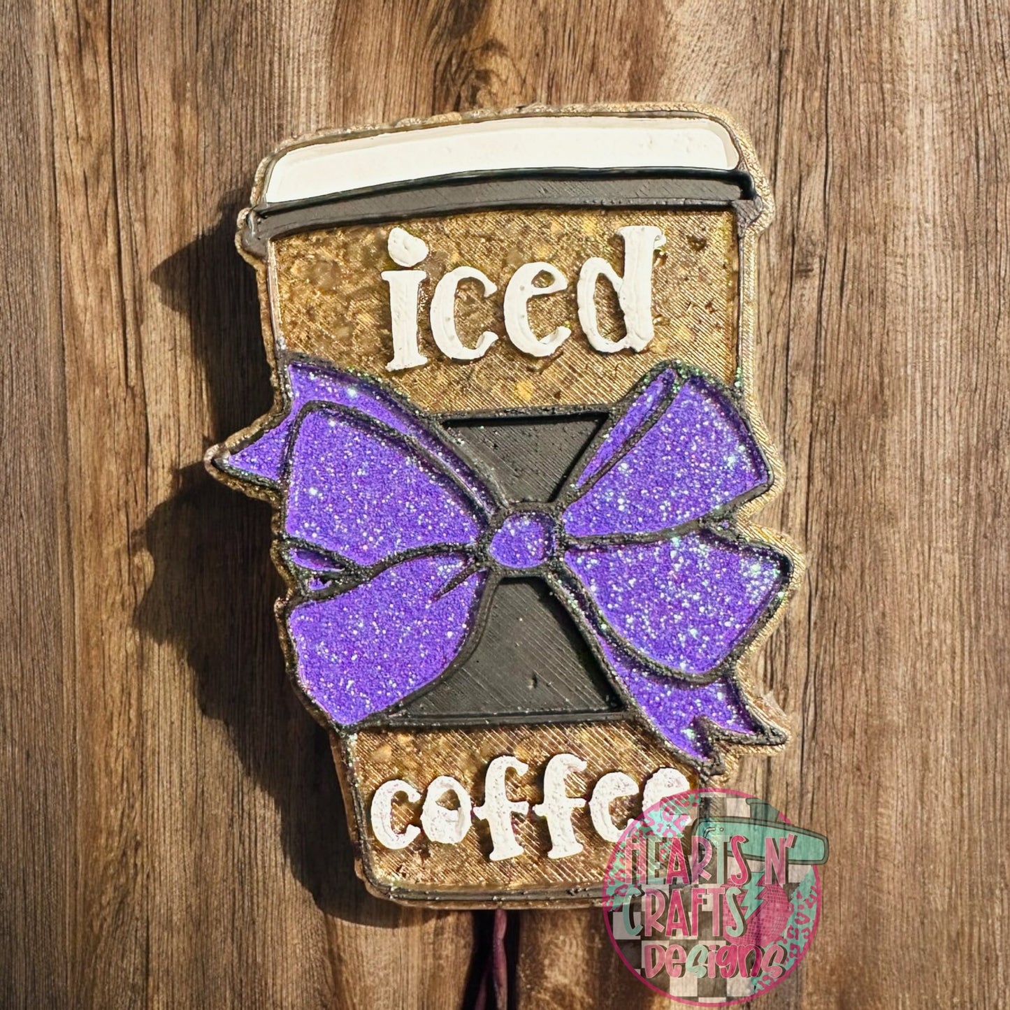 Iced Coffee Car Freshie