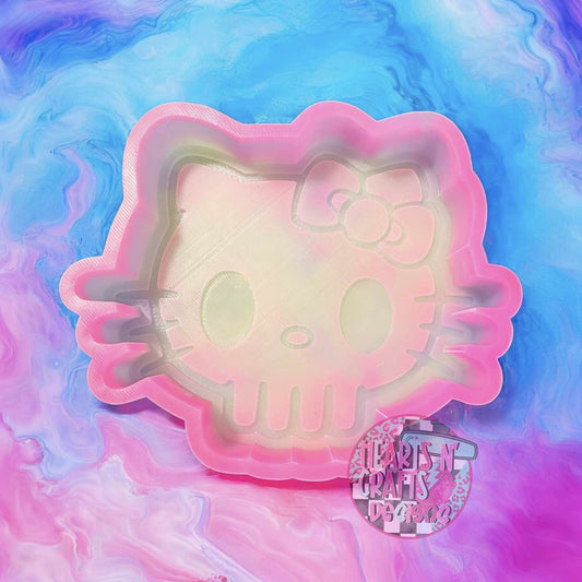 Kitty Skull Silicone Mold