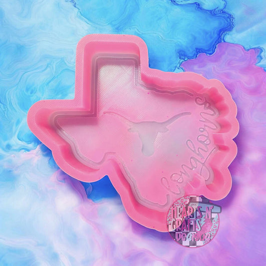 Texas Longhorns Texas Silicone Mold