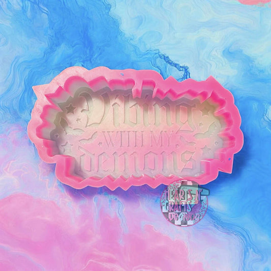 Vibing With My Demons Silicone Mold
