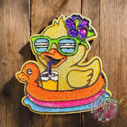 Duck on Duck Floaty Car Freshie