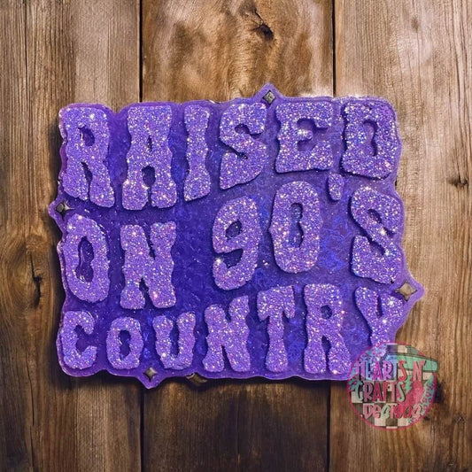 Raised On 90's Country Car Freshie