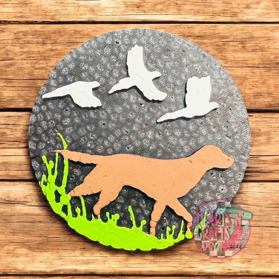 Bird Dog Hunting Car Freshie