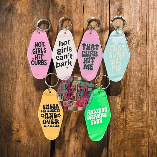Motel Key Chains