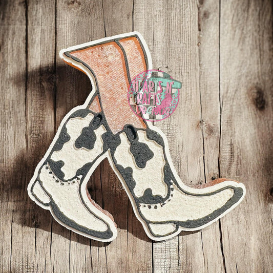 Cowgirl Boots Car Freshie