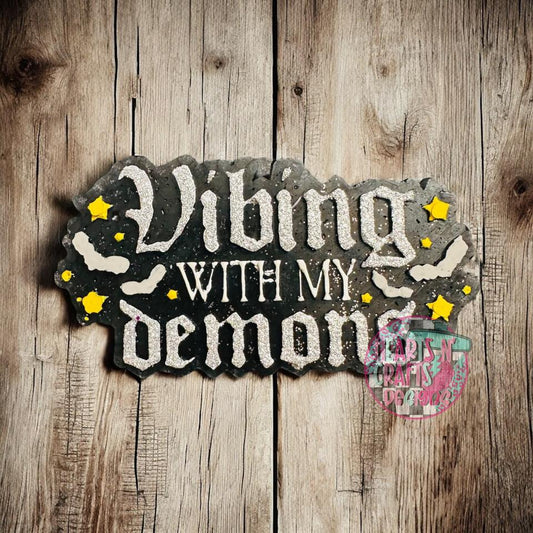 Vibing With My Demons Car Freshie