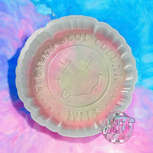 Spoiled Blue Collar Wife Silicone Mold