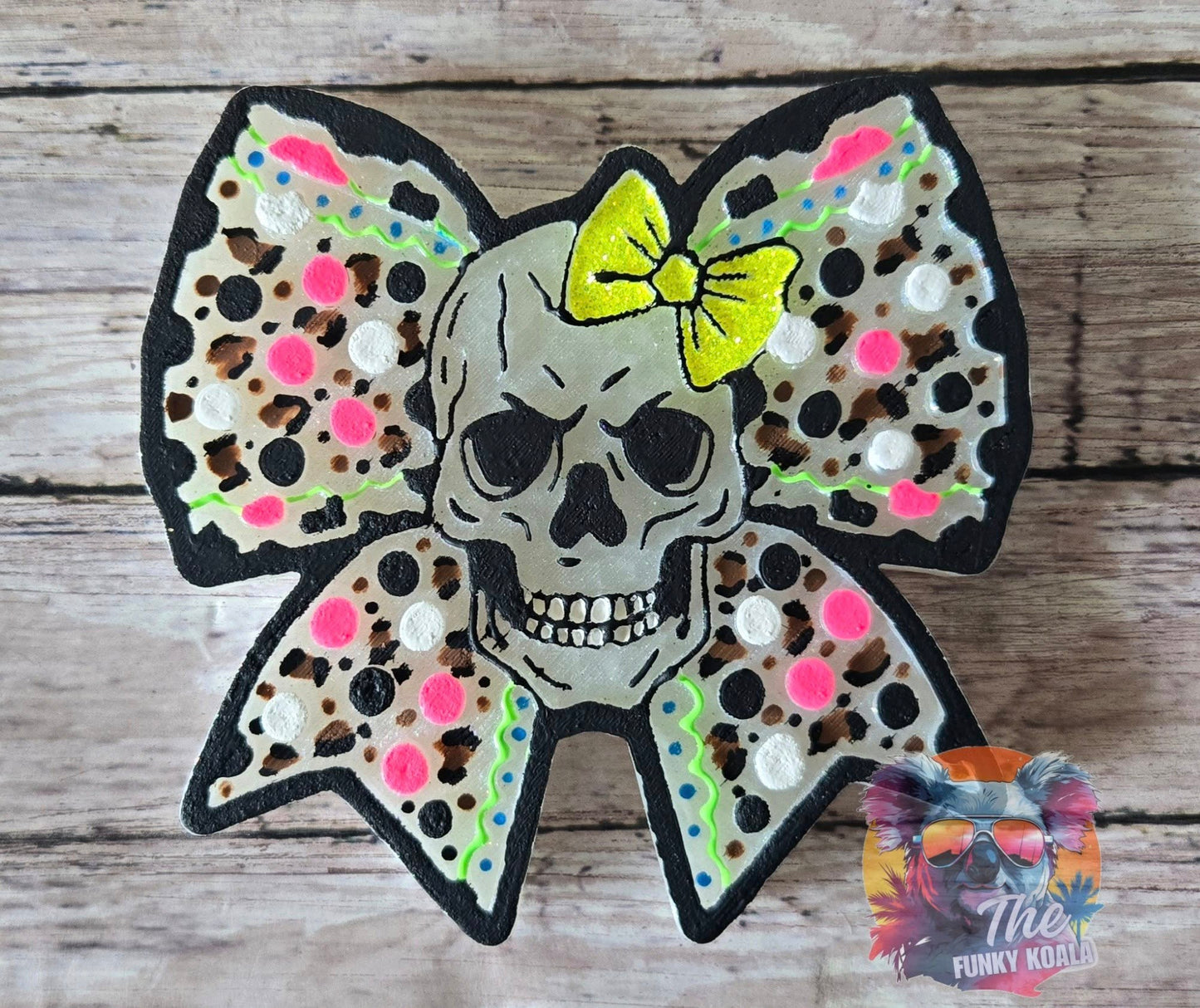 Skull Bow Silicone Mold