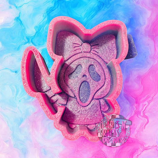 Cute Ghost Face Silicone Mold
