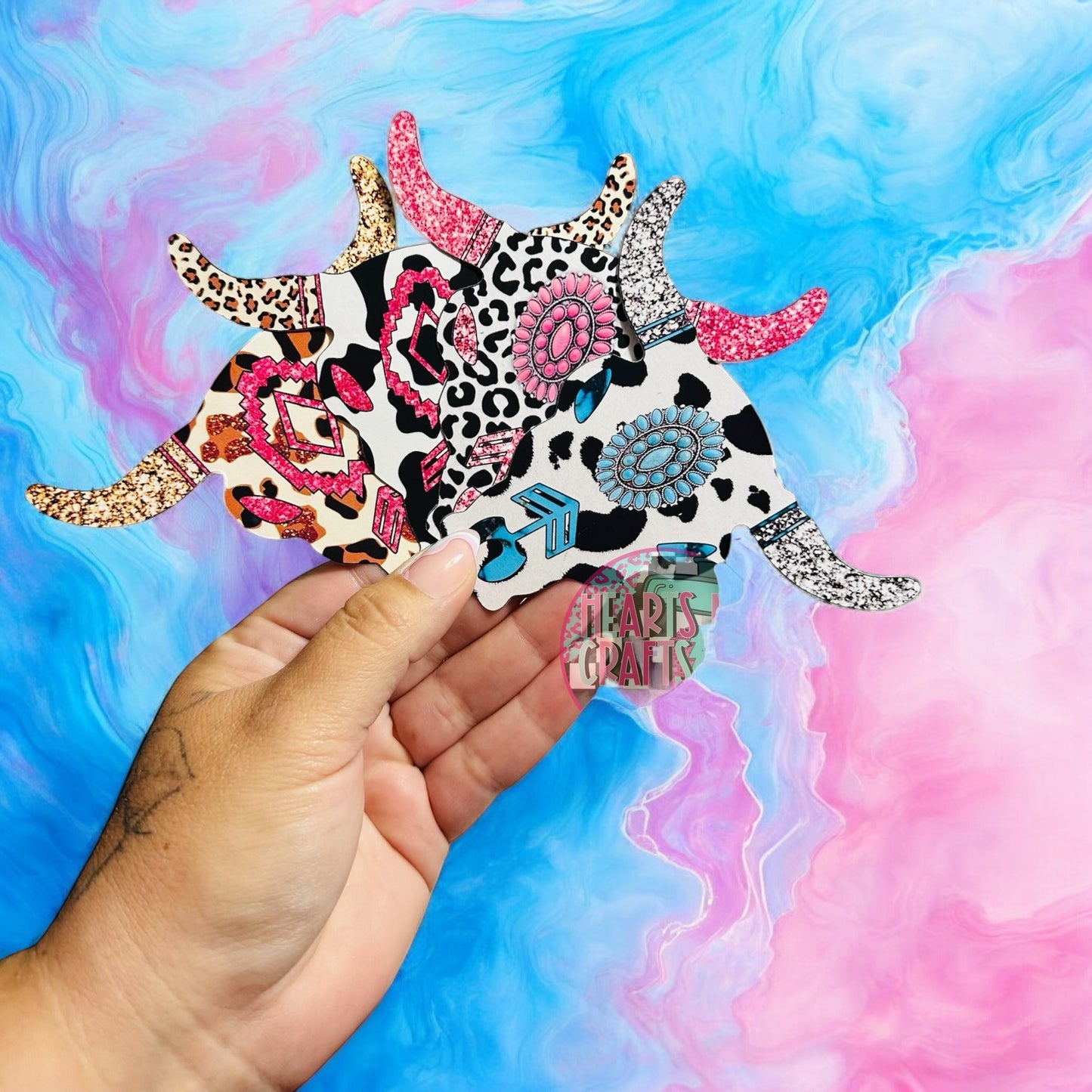 Blank Bull and Vents Cardstock