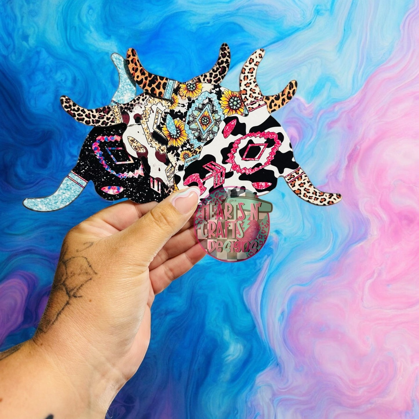 Blank Bull and Vents Cardstock