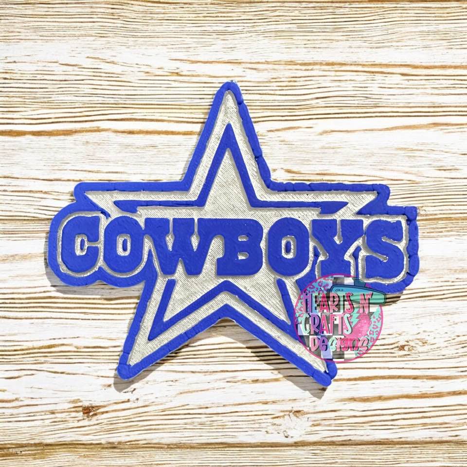 Dallas Cowboys Silicone Mold