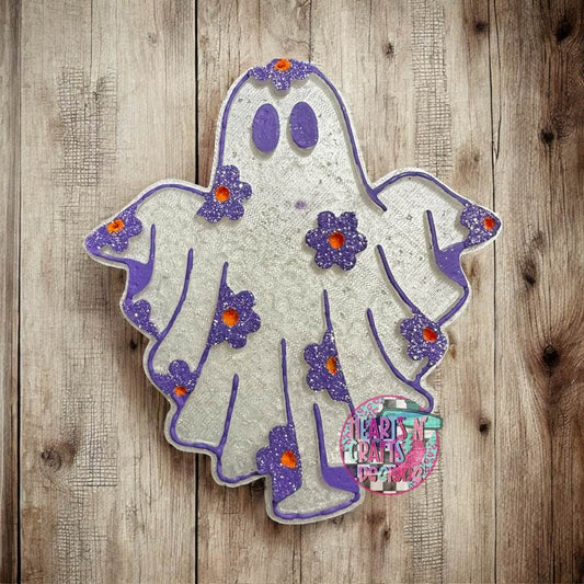 Floral Ghost Car Freshie
