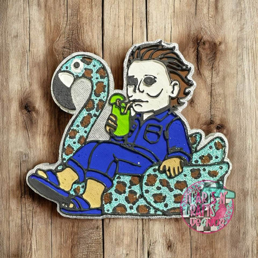 Michael Myers Floaty Car Freshie