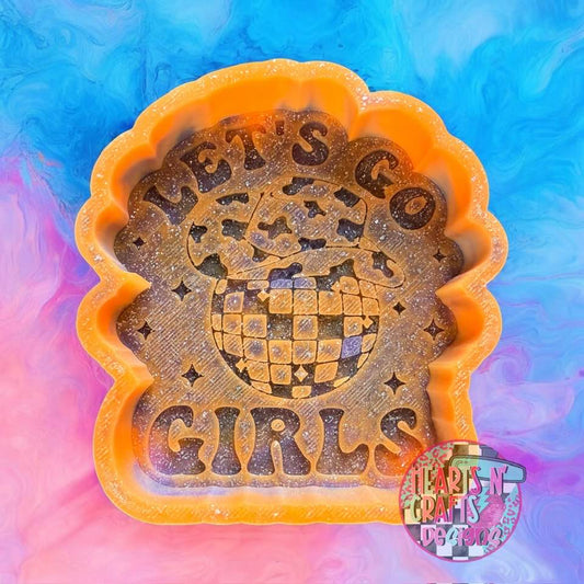 Lets Go Girls - Disco Ball Silicone Mold