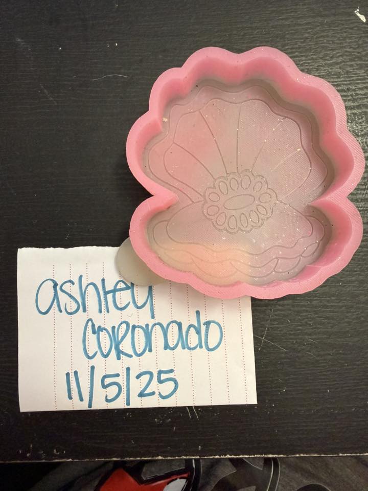 Shell - Destash Mold - Hearts N Crafts