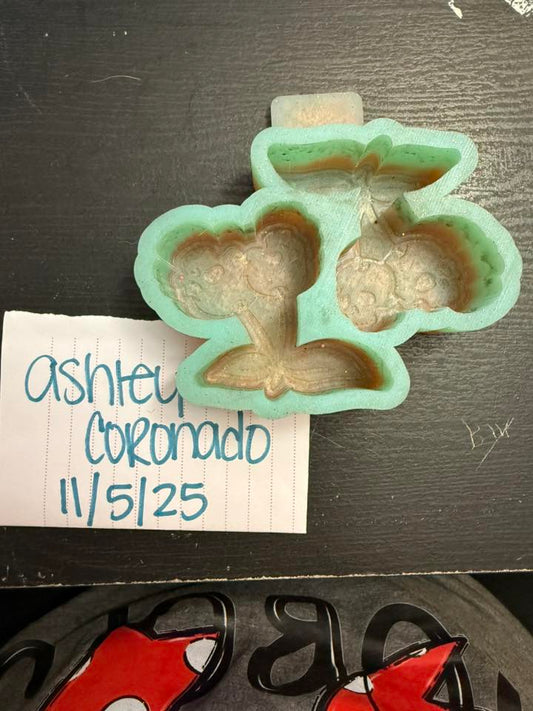 Cherry Skull Vents - Destash Mold - Hearts N Crafts