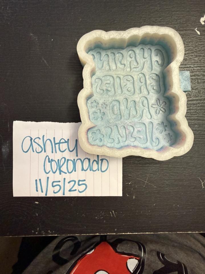 Chasin' Babies and Jesus - Destash Mold - Hearts N Crafts