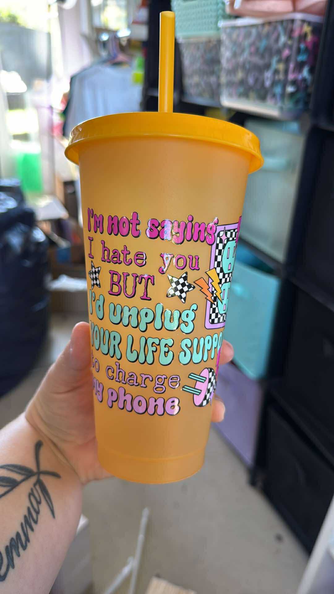 Plastic Tumbler Cups