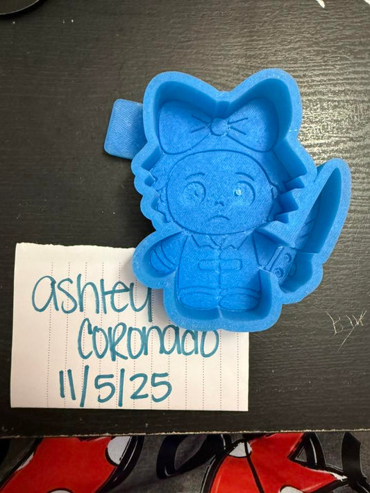 Cute Michael - Destash Mold - Hearts N Crafts