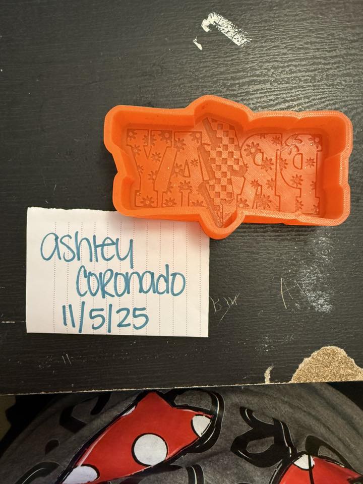 Pray - Destash Mold - Whimsical Wiffs