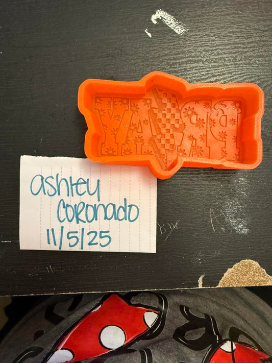 Pray - Destash Mold - Whimsical Wiffs