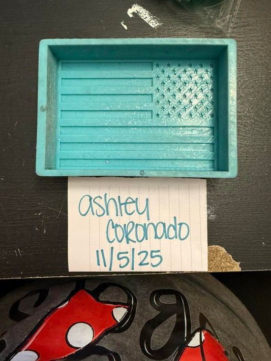 American Flag - Destash Mold - ABC Molds