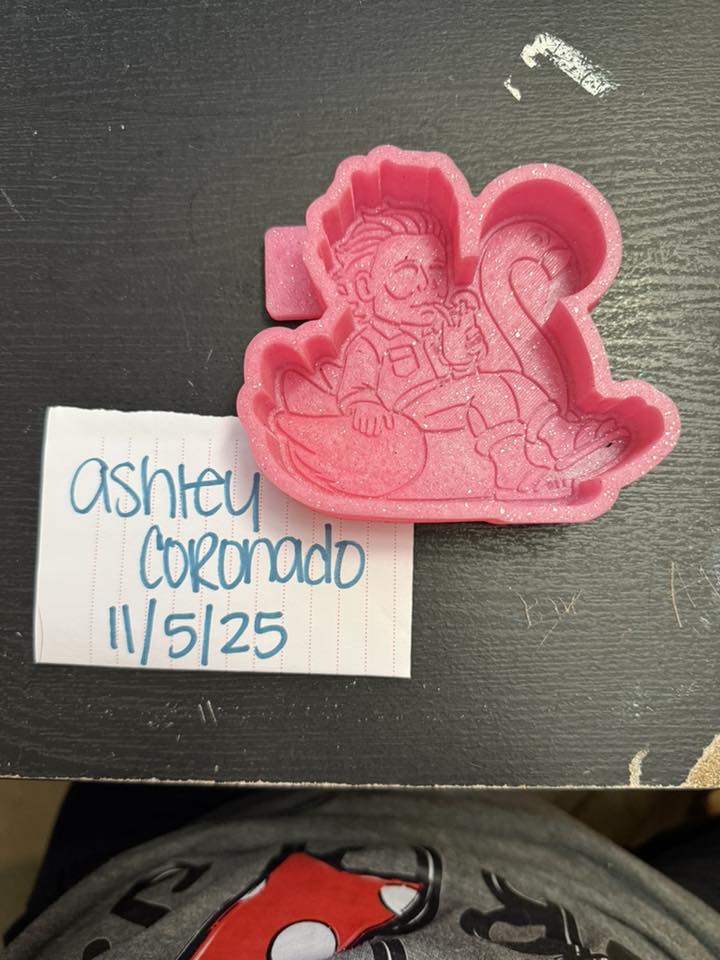 Michael Floaty - Destash Mold - Hearts N Crafts