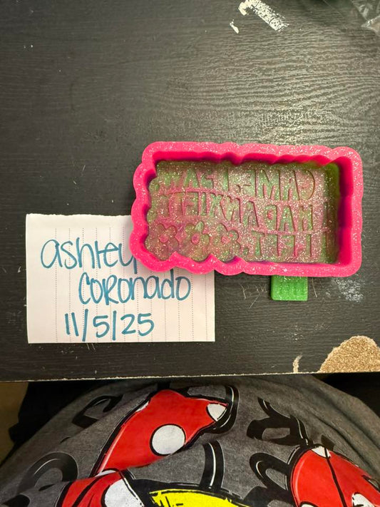 I Came I Saw I Had Anxiety I Left - Destash Mold - Hearts N Crafts